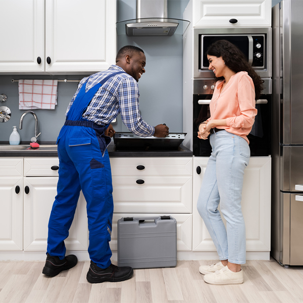 can you provide an estimate for cooktop repair before beginning any work in Ulen